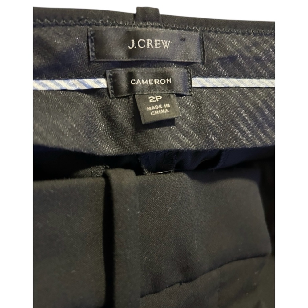 J.Crew Hayden Slim Tapered High-Rise Pants Size 2P - Picture 6 of 6